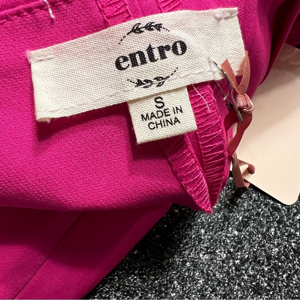 NWT Entro High Waisted Pleated Mini Skort (S) - Picture 4 of 9
